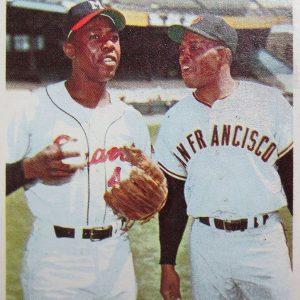 Hank Aaron & Willie Mays Baseball Card