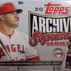 Topps Archives Signature Series Baseball Cards